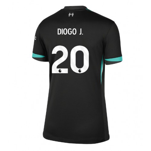 Dres Liverpool Diogo Jota #20 Gostujuci za Žensko 2024-25 Kratak Rukav